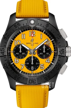 Avenger B01 Chronograph 44 Night Mission Gul/Läder Ø44 mm