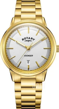 Avenger Silverfärgad/Gulguldtonat stål Ø38 mm