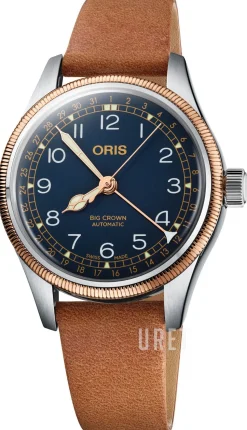 Aviation Blå/Läder Ø36 mm