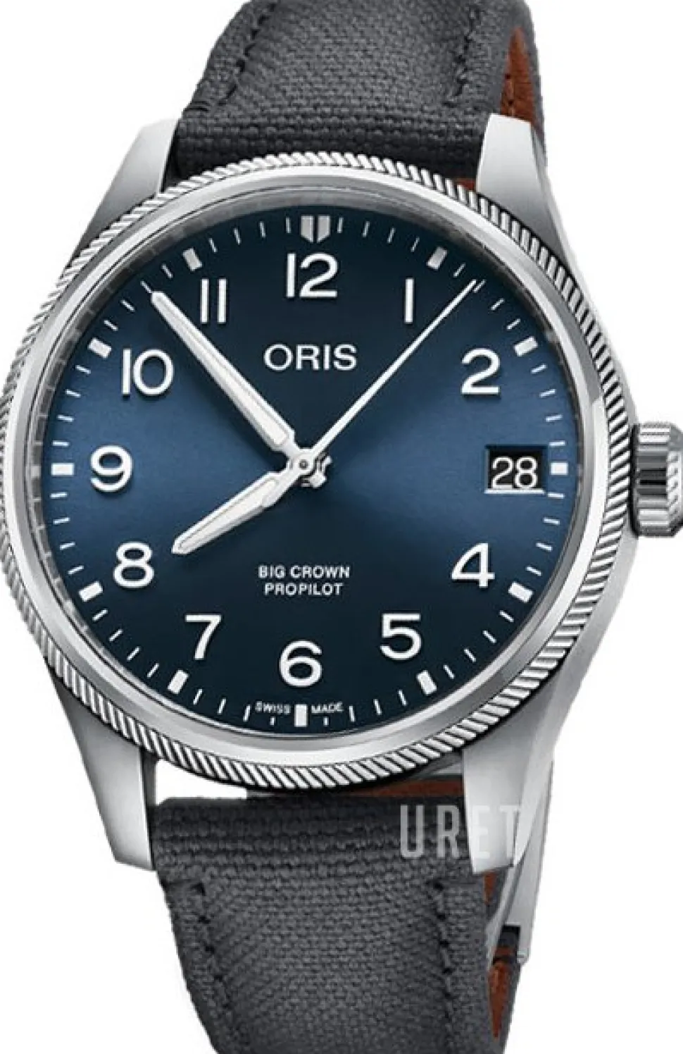 Aviation Blå/Läder Ø41 mm