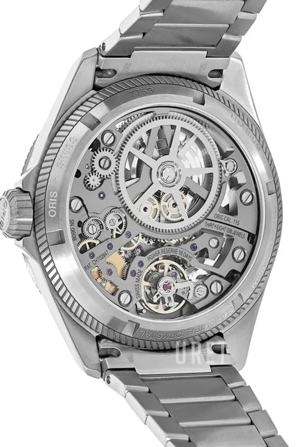 Aviation Skelettskuren/Titan Ø44 mm