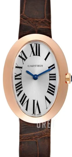 Baignoire Silverfärgad/Läder 31.6x24.5 mm