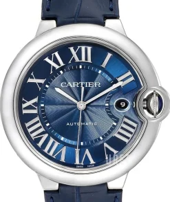 Ballon Bleu Blå/Läder Ø42 mm