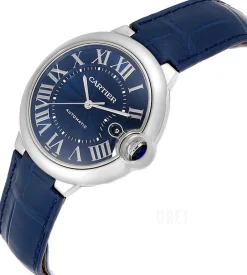 Ballon Bleu Blå/Läder Ø42 mm
