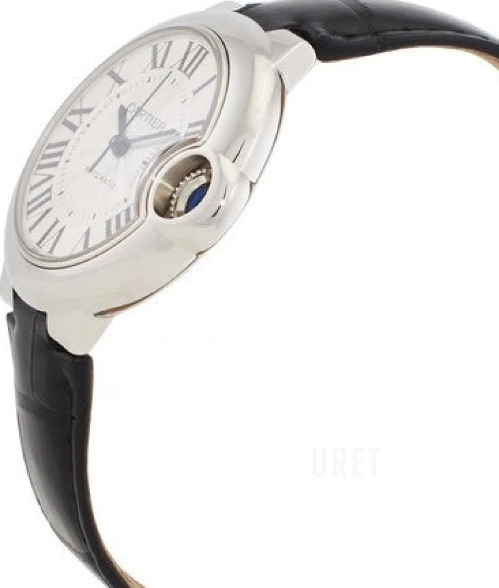 Ballon Bleu De Silverfärgad/Läder Ø33 mm