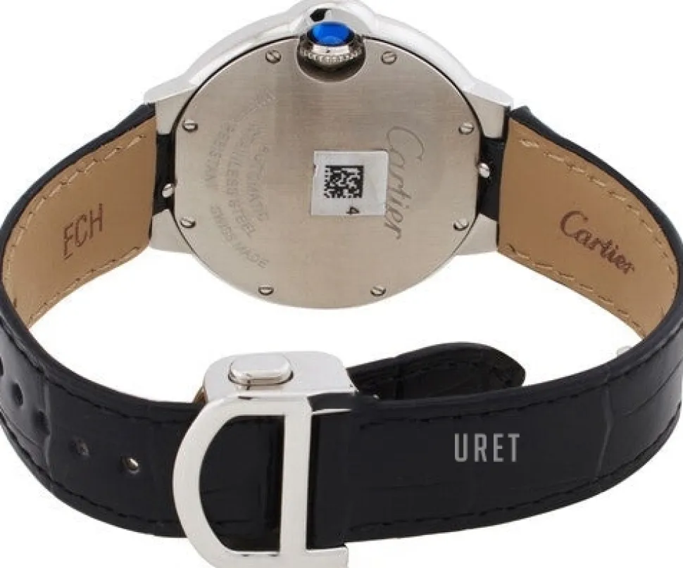 Ballon Bleu De Silverfärgad/Läder Ø33 mm