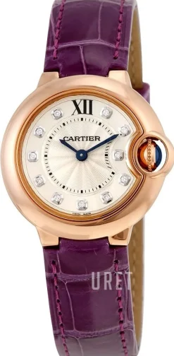 Ballon Bleu De Silverfärgad/Läder Ø28 mm