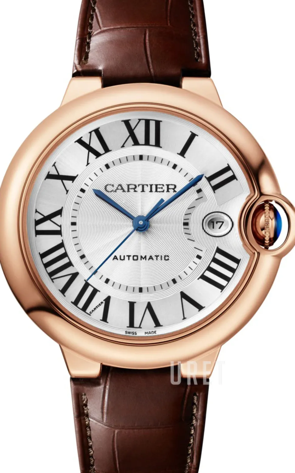 Ballon Bleu De Silverfärgad/Läder Ø40 mm