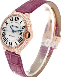 Ballon Bleu De Silverfärgad/Läder Ø36 mm