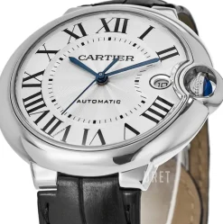 Ballon Bleu De Silverfärgad/Läder Ø36 mm