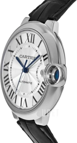 Ballon Bleu De Silverfärgad/Läder Ø36 mm