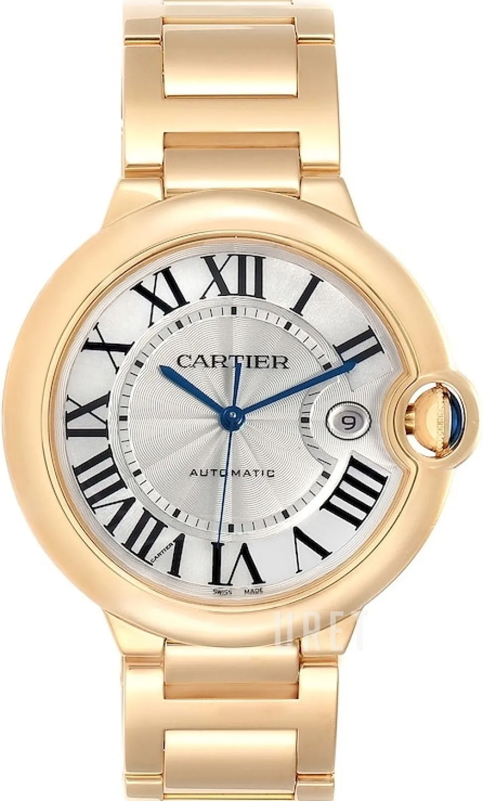 Ballon Bleu Silverfärgad/18 karat gult guld Ø42.1 mm