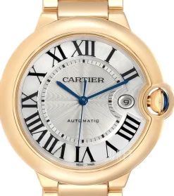 Ballon Bleu Silverfärgad/18 karat gult guld Ø42.1 mm