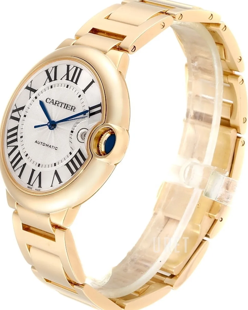 Ballon Bleu Silverfärgad/18 karat gult guld Ø42.1 mm