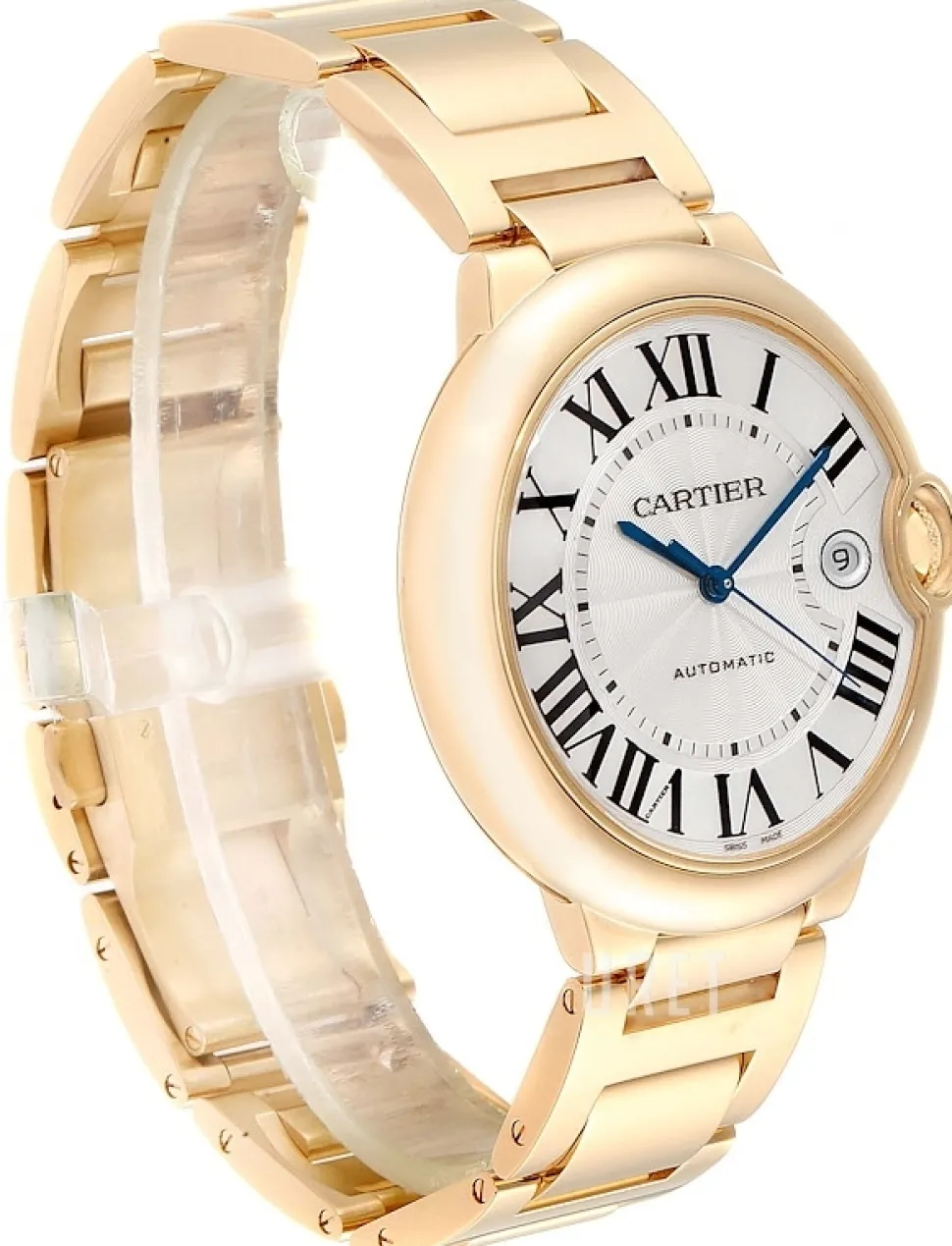 Ballon Bleu Silverfärgad/18 karat gult guld Ø42.1 mm