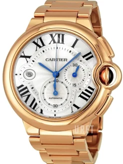 Ballon Bleu Silverfärgad/18 karat roséguld Ø47.1 mm