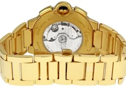 Ballon Bleu Silverfärgad/18 karat gult guld Ø47.1 mm