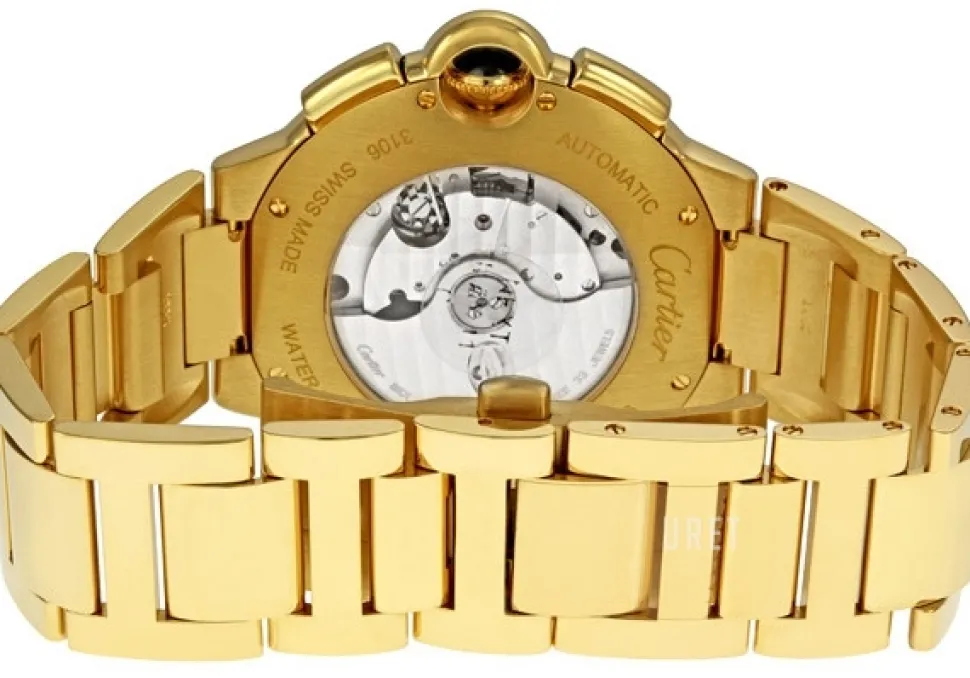 Ballon Bleu Silverfärgad/18 karat gult guld Ø47.1 mm