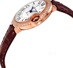 Ballon Bleu Silverfärgad/Läder Ø33 mm