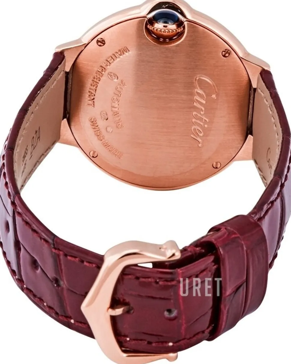 Ballon Bleu Silverfärgad/Läder Ø33 mm