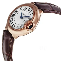 Ballon Bleu Silverfärgad/Läder Ø28.6 mm