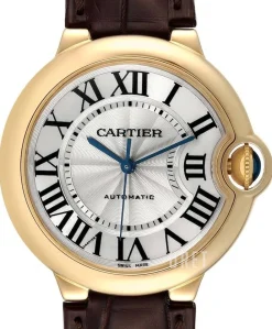 Ballon Bleu Silverfärgad/Läder Ø36.6 mm