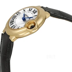 Ballon Bleu Silverfärgad/Läder Ø28.6 mm