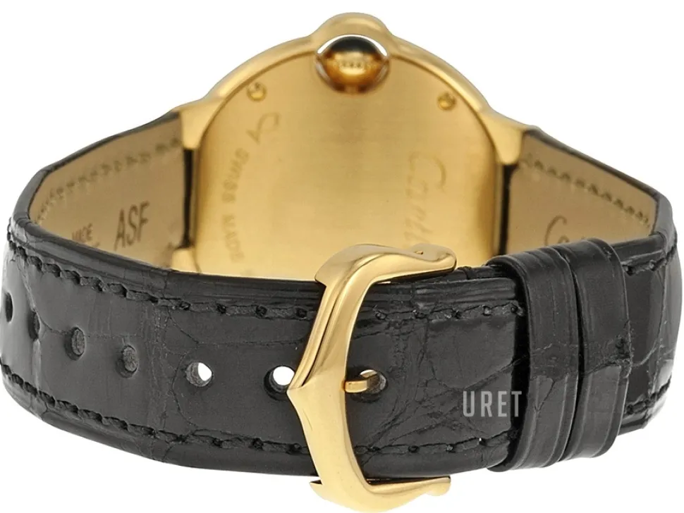 Ballon Bleu Silverfärgad/Läder Ø28.6 mm