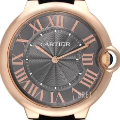 Ballon Blue Grå/Läder Ø40 mm