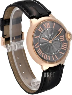 Ballon Blue Grå/Läder Ø40 mm