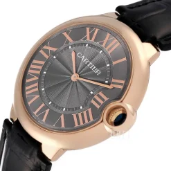 Ballon Blue Grå/Läder Ø40 mm