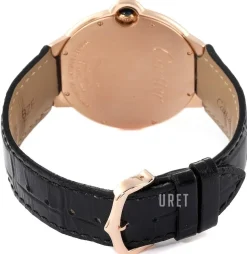 Ballon Blue Grå/Läder Ø40 mm