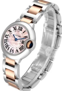 Ballon Blue Rosa/18 karat roséguld Ø28.5 mm