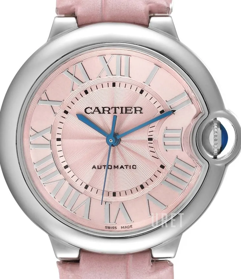 Ballon Blue Rosa/Läder Ø36 mm