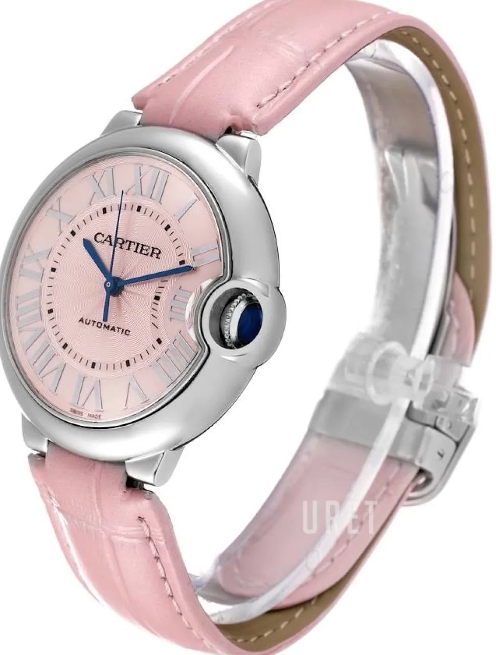 Ballon Blue Rosa/Läder Ø36 mm