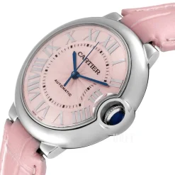 Ballon Blue Rosa/Läder Ø36 mm