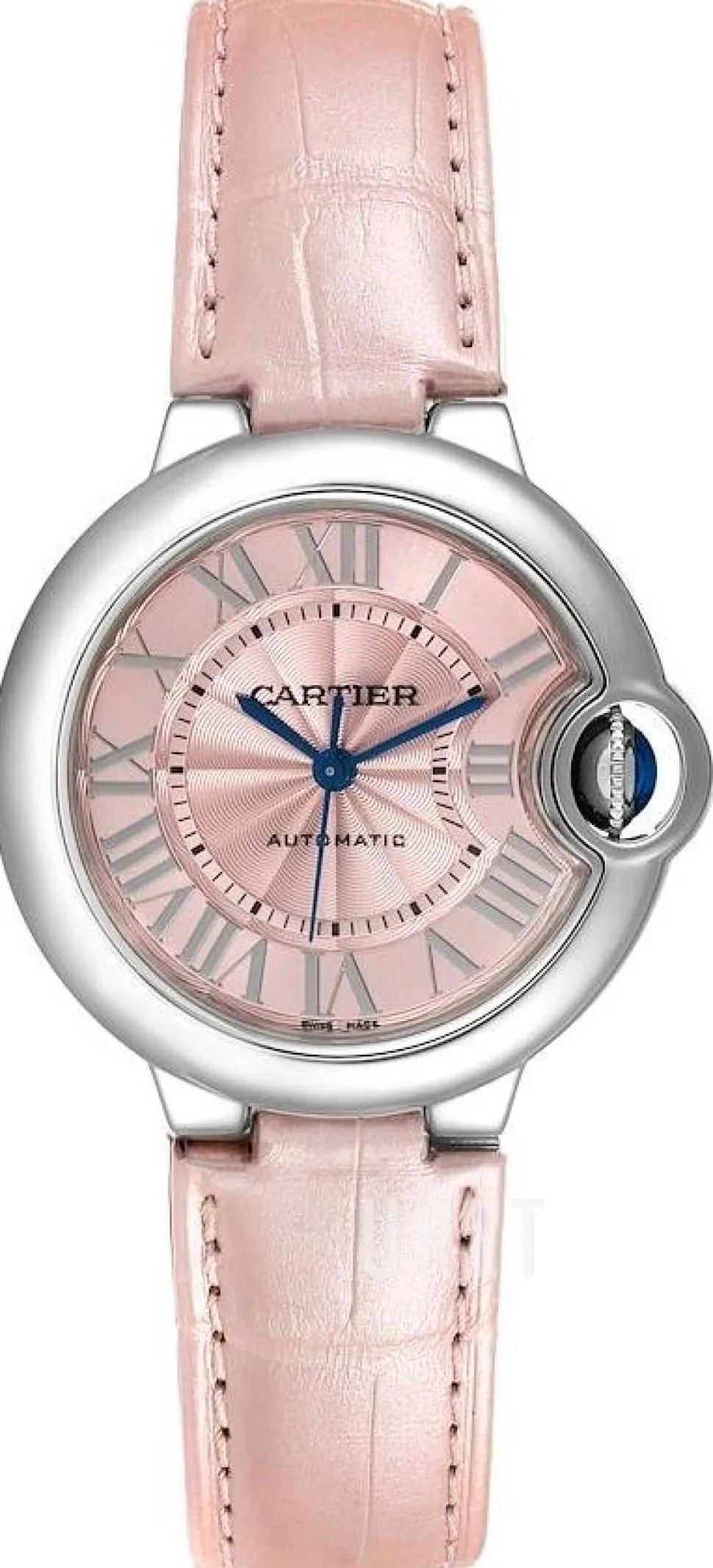 Ballon Blue Rosa/Läder Ø33 mm