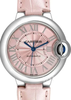 Ballon Blue Rosa/Läder Ø33 mm