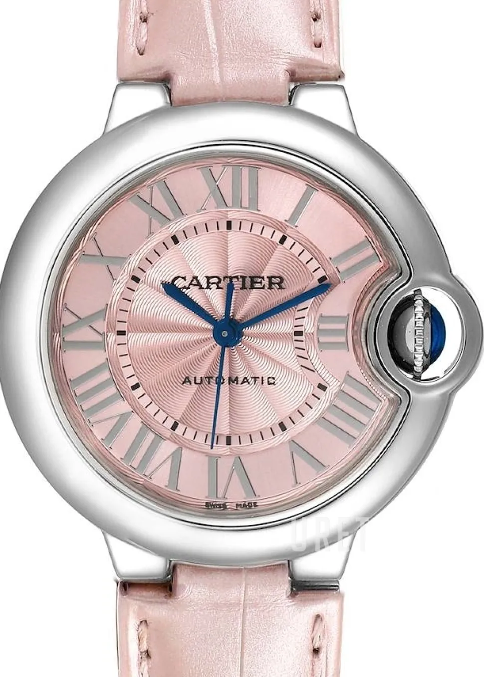 Ballon Blue Rosa/Läder Ø33 mm