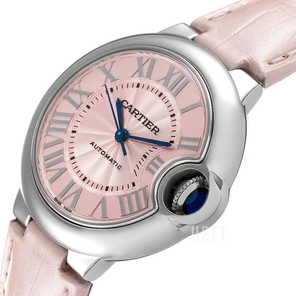 Ballon Blue Rosa/Läder Ø33 mm