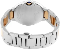 Ballon Blue Silverfärgad/18 karat gult guld Ø42 mm