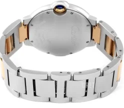 Ballon Blue Silverfärgad/18 karat gult guld Ø36 mm