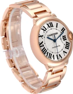 Ballon Blue Silverfärgad/18 karat roséguld Ø36 mm