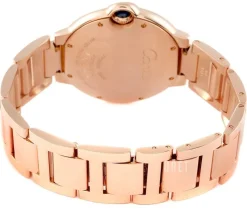 Ballon Blue Silverfärgad/18 karat roséguld Ø36 mm