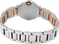 Ballon Blue Silverfärgad/18 karat roséguld Ø28.6 mm