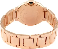 Ballon Blue Silverfärgad/18 karat roséguld Ø36.2 mm