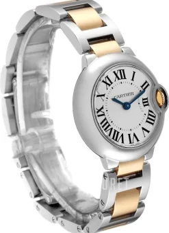 Ballon Blue Silverfärgad/Gulguldtonat stål Ø28 mm