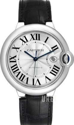 Ballon Blue Silverfärgad/Läder Ø42.1 mm