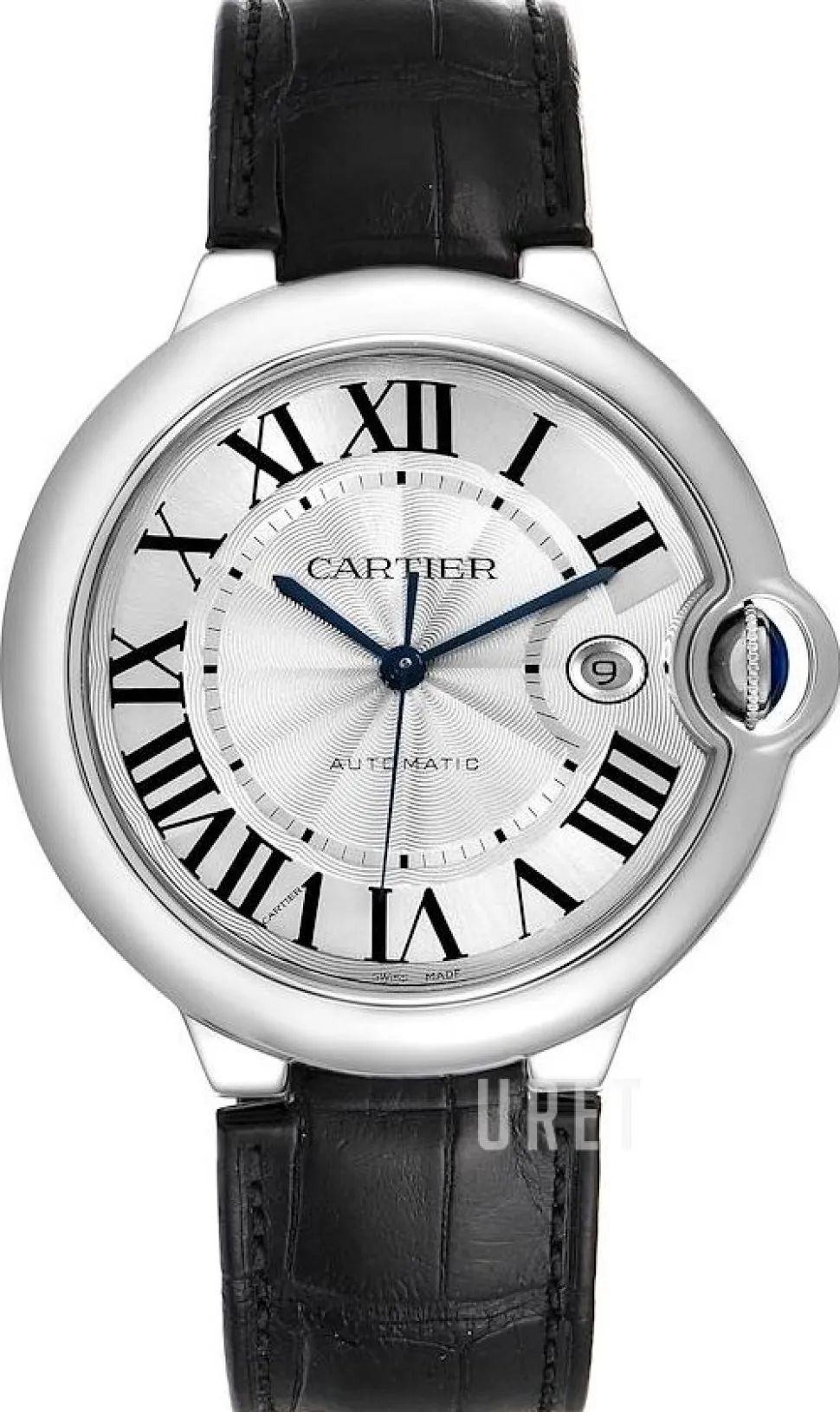 Ballon Blue Silverfärgad/Läder Ø42.1 mm