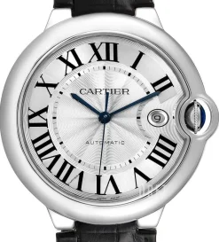 Ballon Blue Silverfärgad/Läder Ø42.1 mm